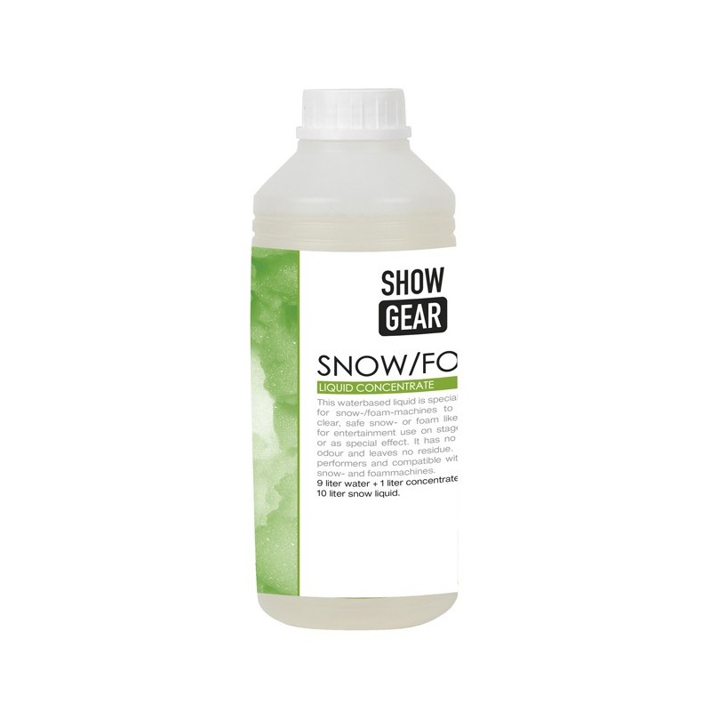 Showgear 80340 Snow/Foam Concentrate 1 litre